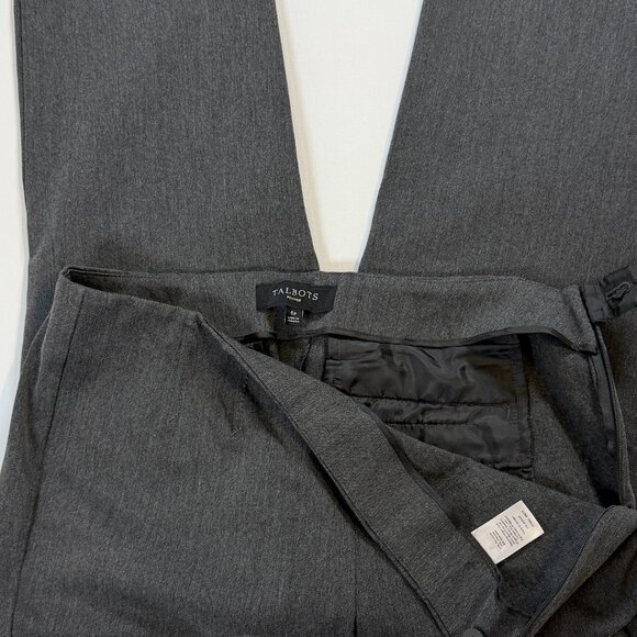 Talbots Slim Ankle Pants - Gray - Picture 7 of 7
